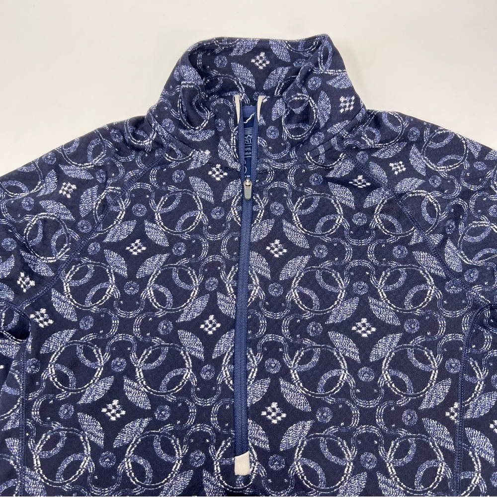 Patagonia Fleece Womens Small  Blue Quarter Zip Capilene Base layer  Outdoors - Picture 3 of 8